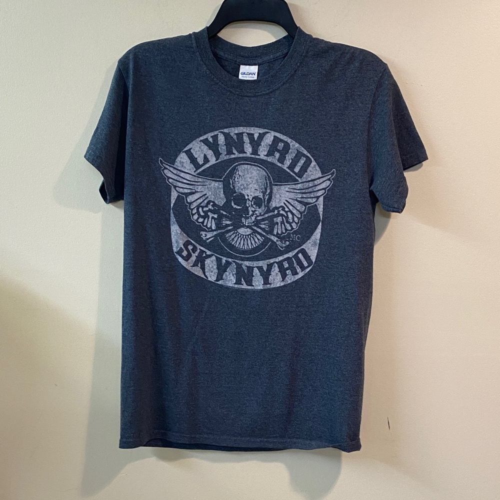 Gildan Dark Gray Lynyrd Skynyrd Graphic Tee